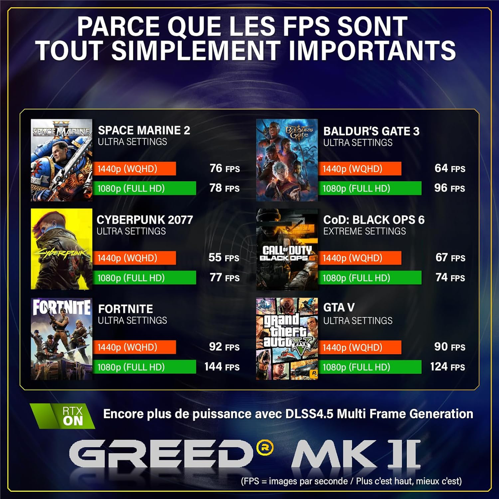 AMD Ryzen 7 5700X + Nvidia Geforce RTX 5060 - Ordinateur RGB Ultra Rapide + PC Gaming 4K Raytracing avec 4.6 GHZ - 16 Go DDR4 RAM - 1 TB SSD - WLAN + W11 Pro
