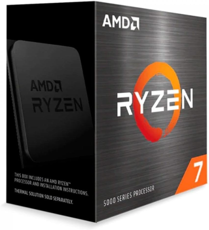 AMD Ryzen 7 5700 Processeur (8 Cœurs/16 Threads. 65W DTP. Socket AM4