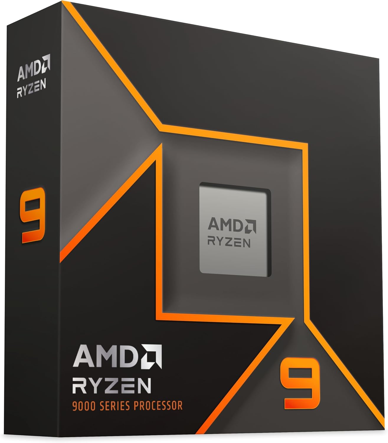 AMD Ryzen 9 9900X Processeur (Radeon Graphique Intégré, 12 Coeurs/24 Threads, 120W TDP, Socket AM5, Cache 76Mo, jusqu'à 5.6 GHz Fréquence Boost, Pas de Ventilateur )