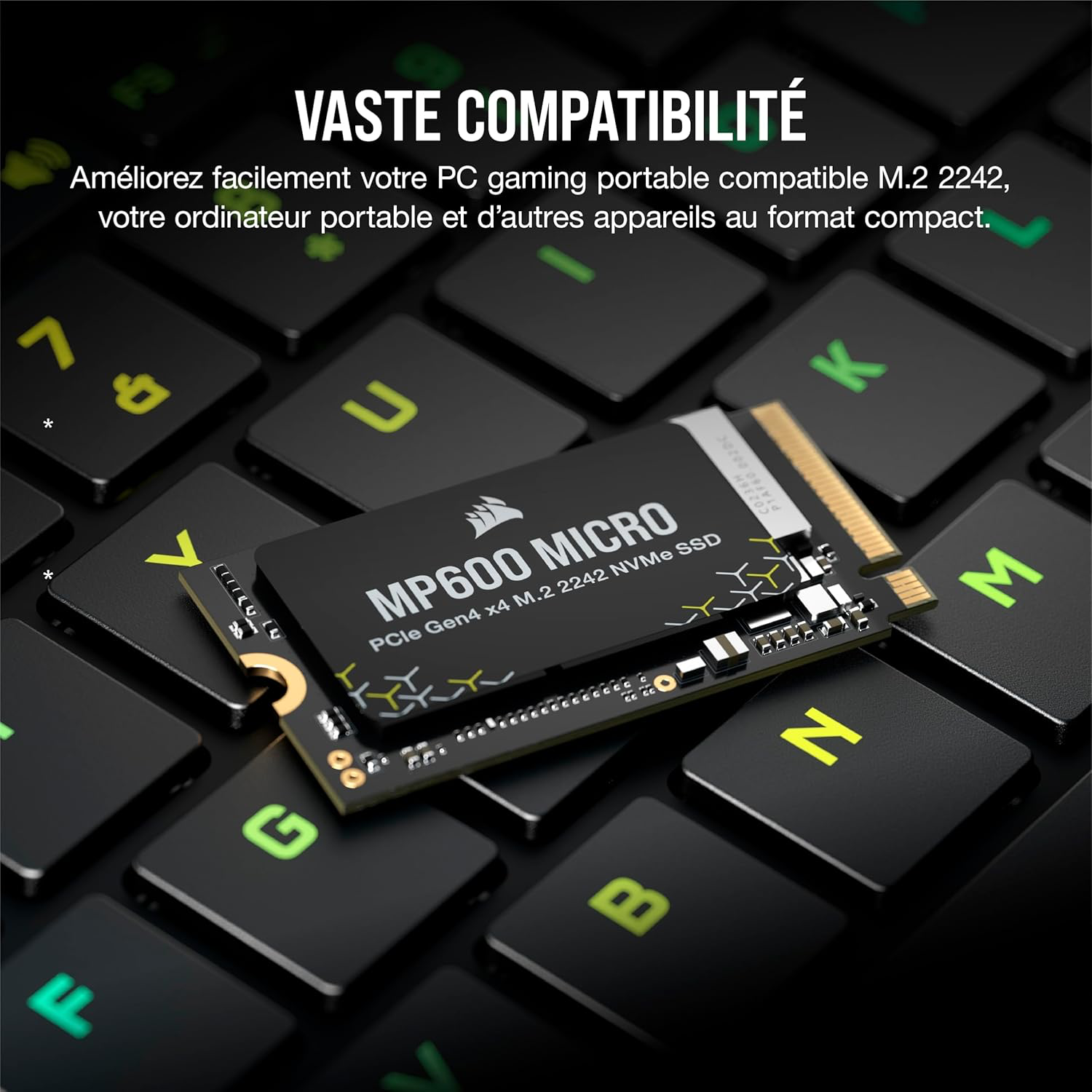 Corsair MP600 SSD NVMe 2To