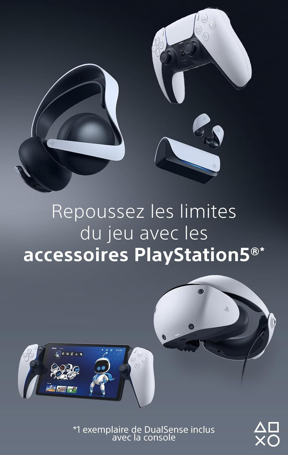 Playstation Sony, 5 Édition Numérique, PS5 avec 1 Manette Sans Fil DualSense, Couleur : Blanche