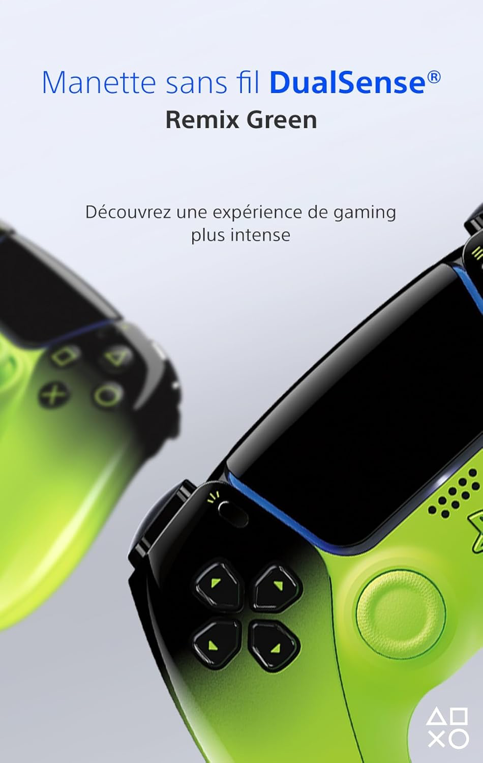 Playstation Sony, Manette 5 officielle DualSense, Sans fil, Batterie rechargeable, Bluetooth, Compatible avec PS5 et PC, Collection HYPERPOP