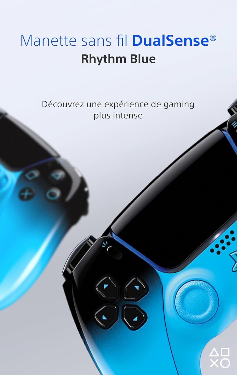 Playstation Sony, Manette 5 officielle DualSense, Sans fil, Batterie rechargeable, Bluetooth, Compatible avec PS5 et PC, Collection HYPERPOP