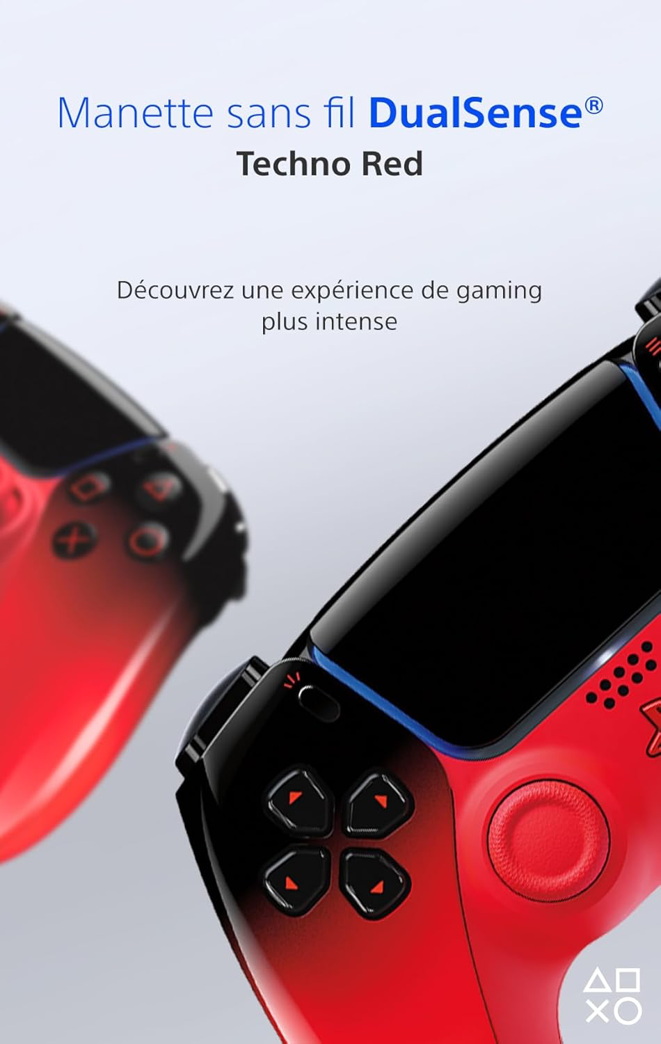 Playstation Sony, Manette 5 officielle DualSense, Sans fil, Batterie rechargeable, Bluetooth, Compatible avec PS5 et PC, Collection HYPERPOP