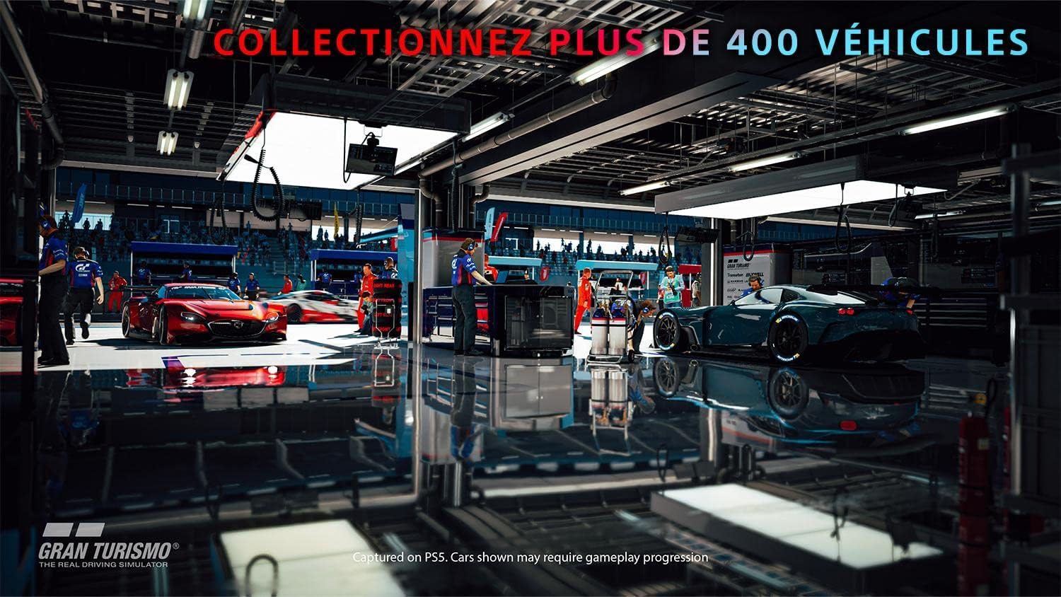 Sony, Gran Turismo 7 PS5, Jeu de Course, Édition Standard, Version Physique avec CD, En Français, 1 Joueur et Multijoueurs, PEGI 3, Pour PlayStation 5