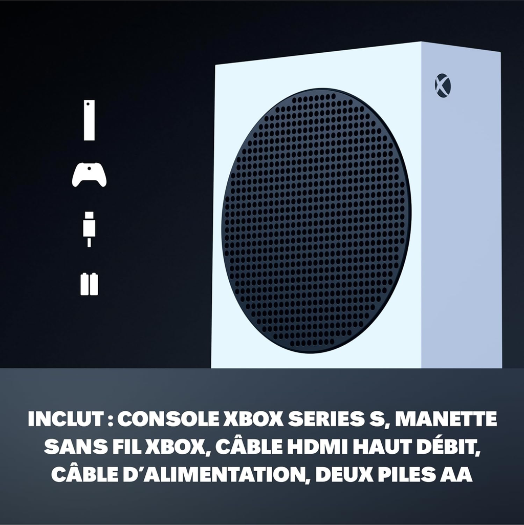 Xbox Series S - 512 Go - Robot White