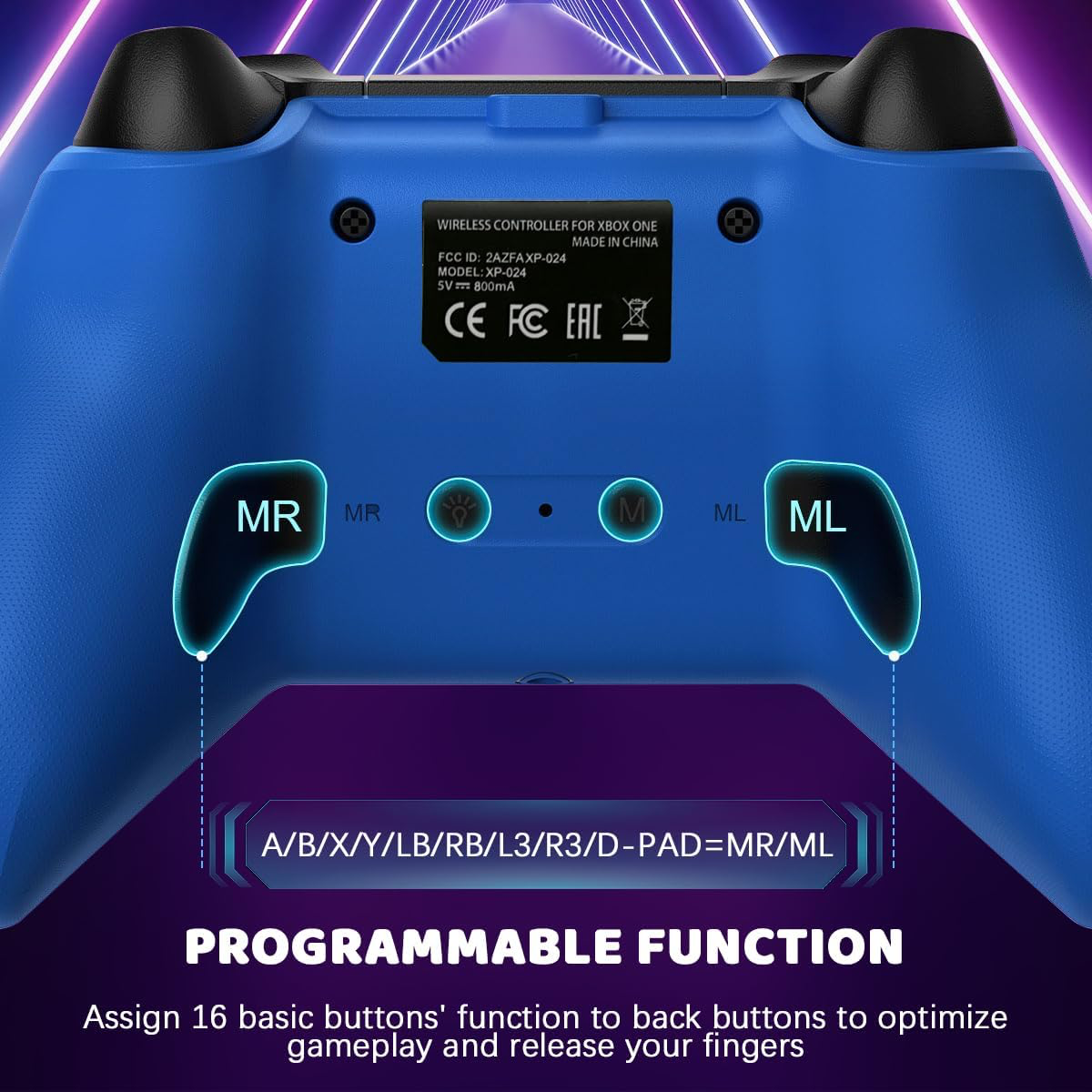 Manette Xbox One, manette sans fil Xbox Series X & S/Xbox One/Elite/Windows 7/8/10