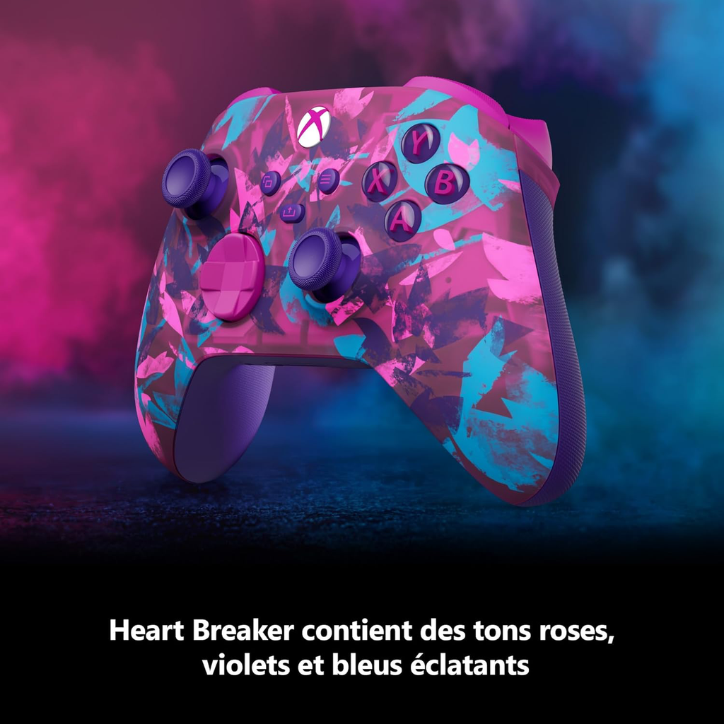 Xbox Manette sans fil Édition spéciale Heart Breaker Series X|S, One, PC et appareils compatibles avec le cloud