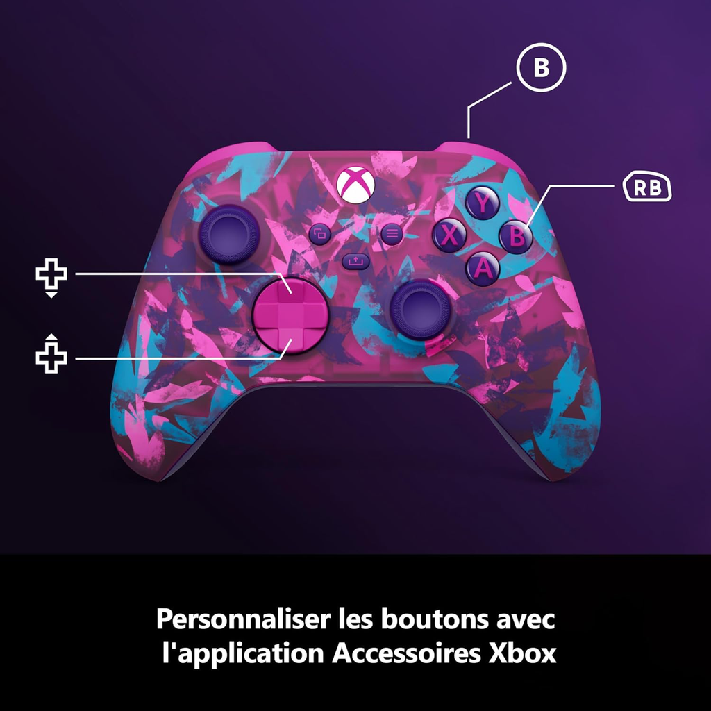 Xbox Manette sans fil Édition spéciale Heart Breaker Series X|S, One, PC et appareils compatibles avec le cloud