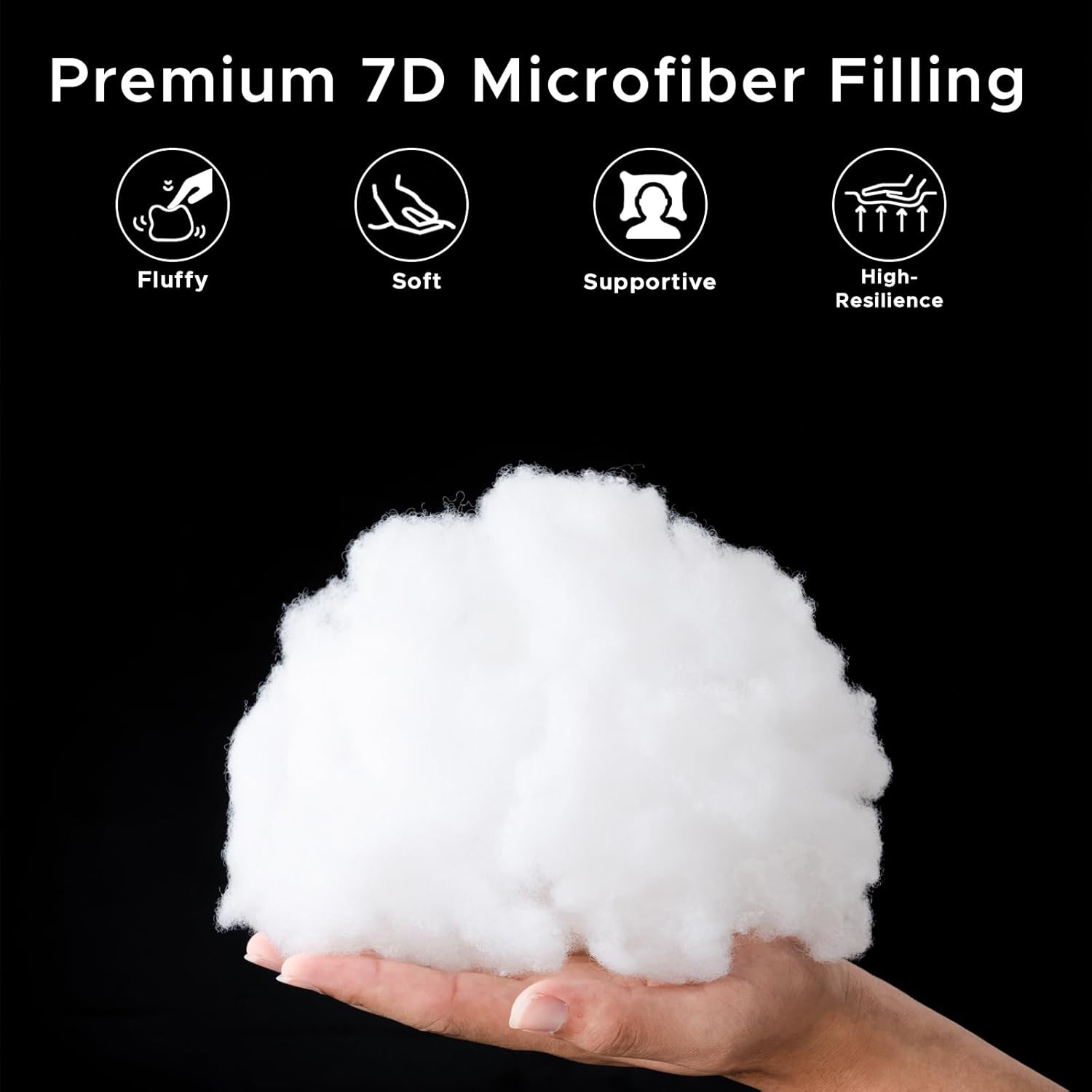 Coussins de Garnissage  Lot de 2 Petits Doux et Moelleux Blancs Coussins Carré décoratifs Rembourrage Coussins pour Canapés Salon