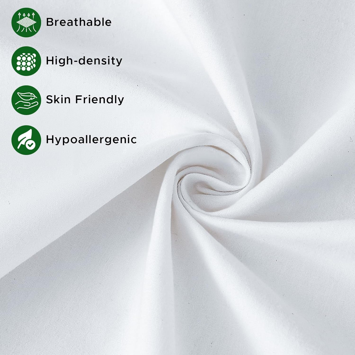 Coussins de Garnissage  Lot de 2 Petits Doux et Moelleux Blancs Coussins Carré décoratifs Rembourrage Coussins pour Canapés Salon