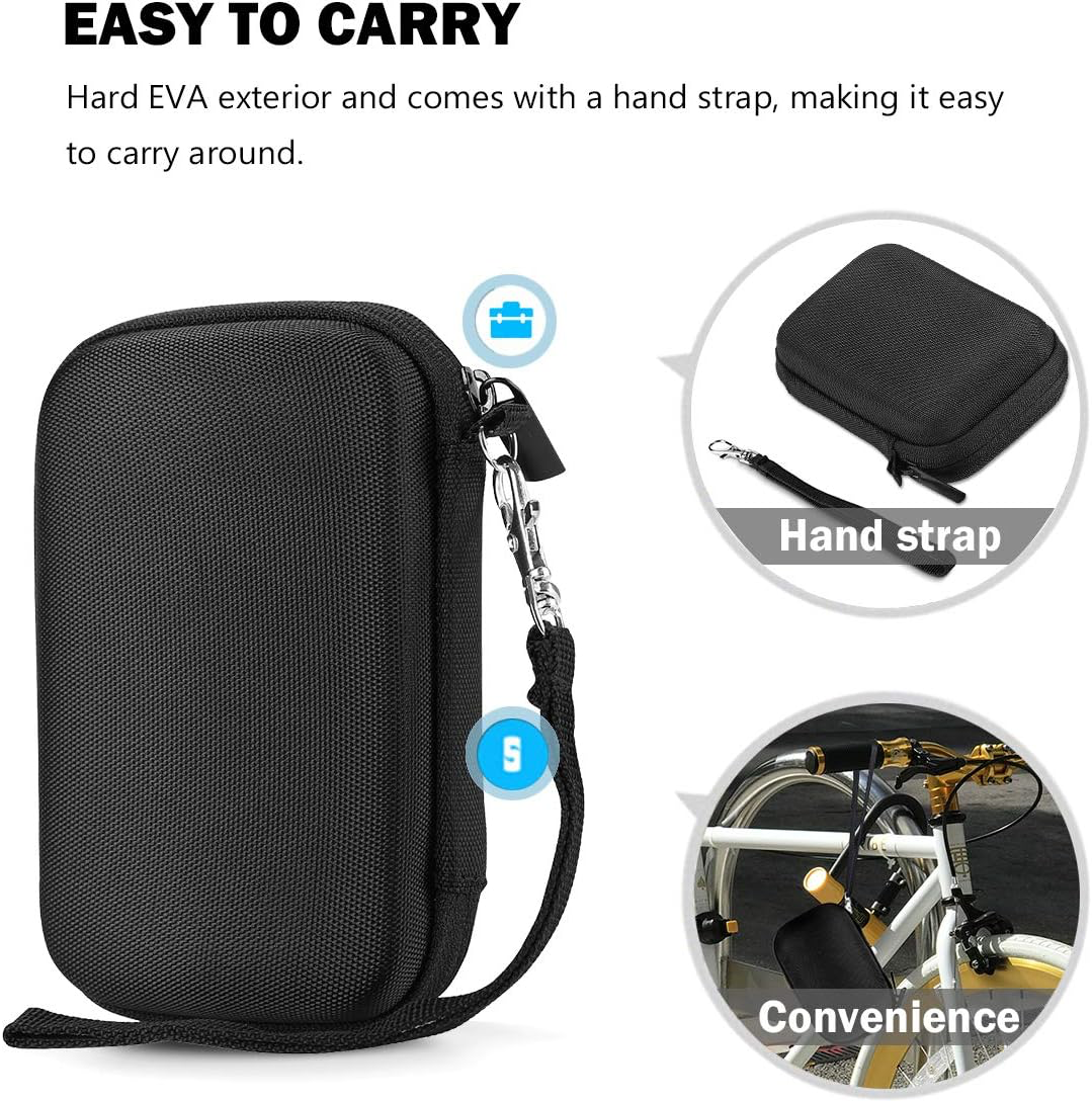 ProCase Étui pour SSD Extreme Portable SanDisk, SDSSDE60 2TB / 1TB / 500GB / 250GB, Housse de Protection en EVA Rigide Antichoc Résistant à l'eau