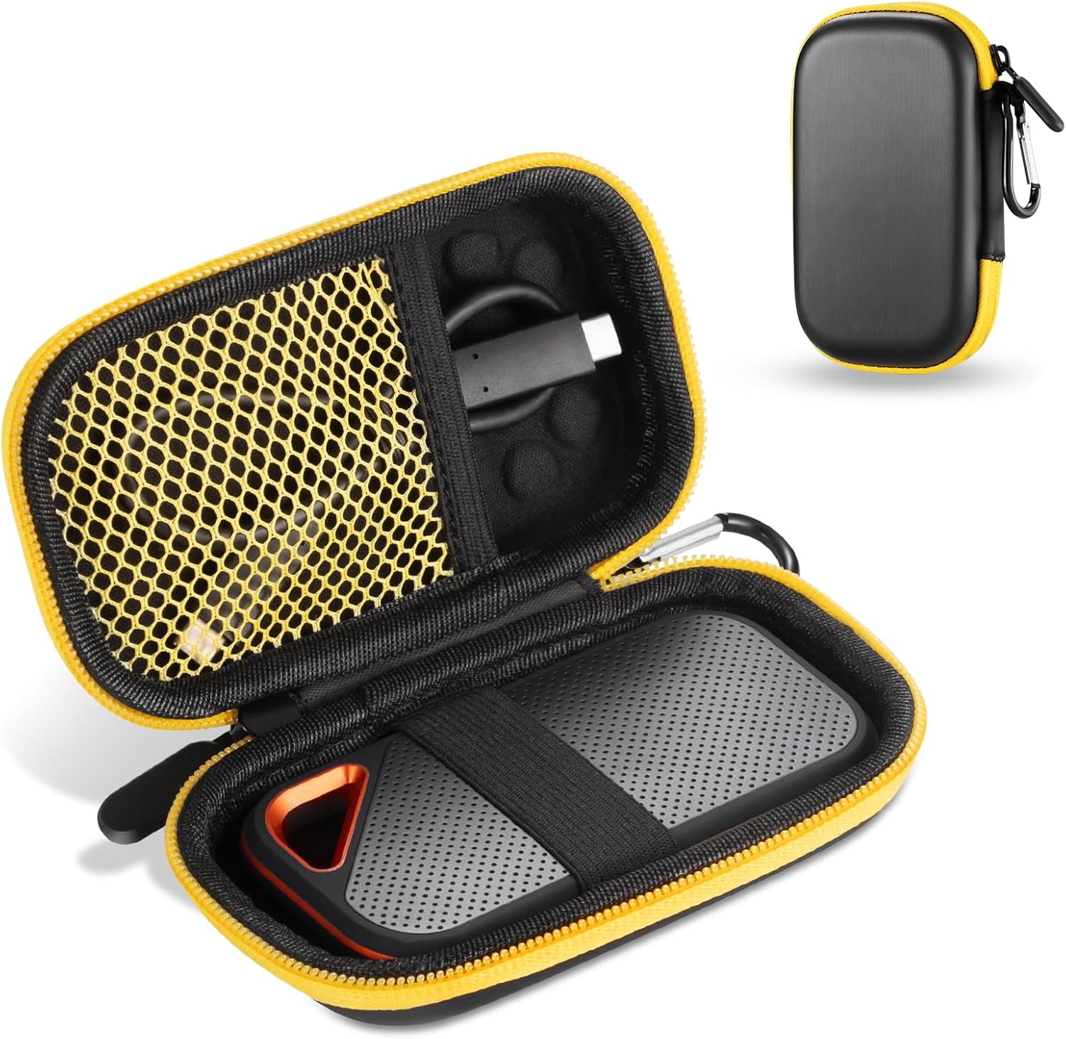 SanDisk Extreme Pro/SanDisk Extreme Portable External SSD 500 Go 1 To 2 To Portable Rigide Disques Durs Housse de Protection Étui de Rangement Case