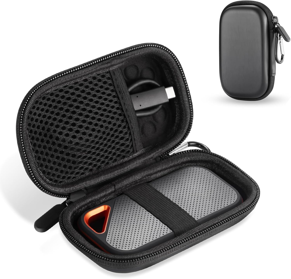 SanDisk Extreme Pro/SanDisk Extreme Portable External SSD 500 Go 1 To 2 To Portable Rigide Disques Durs Housse de Protection Étui de Rangement Case