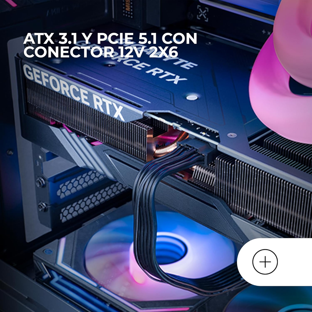 Alimentation Full Modulaire ATX 1000W, Ventilateur SI 14cm