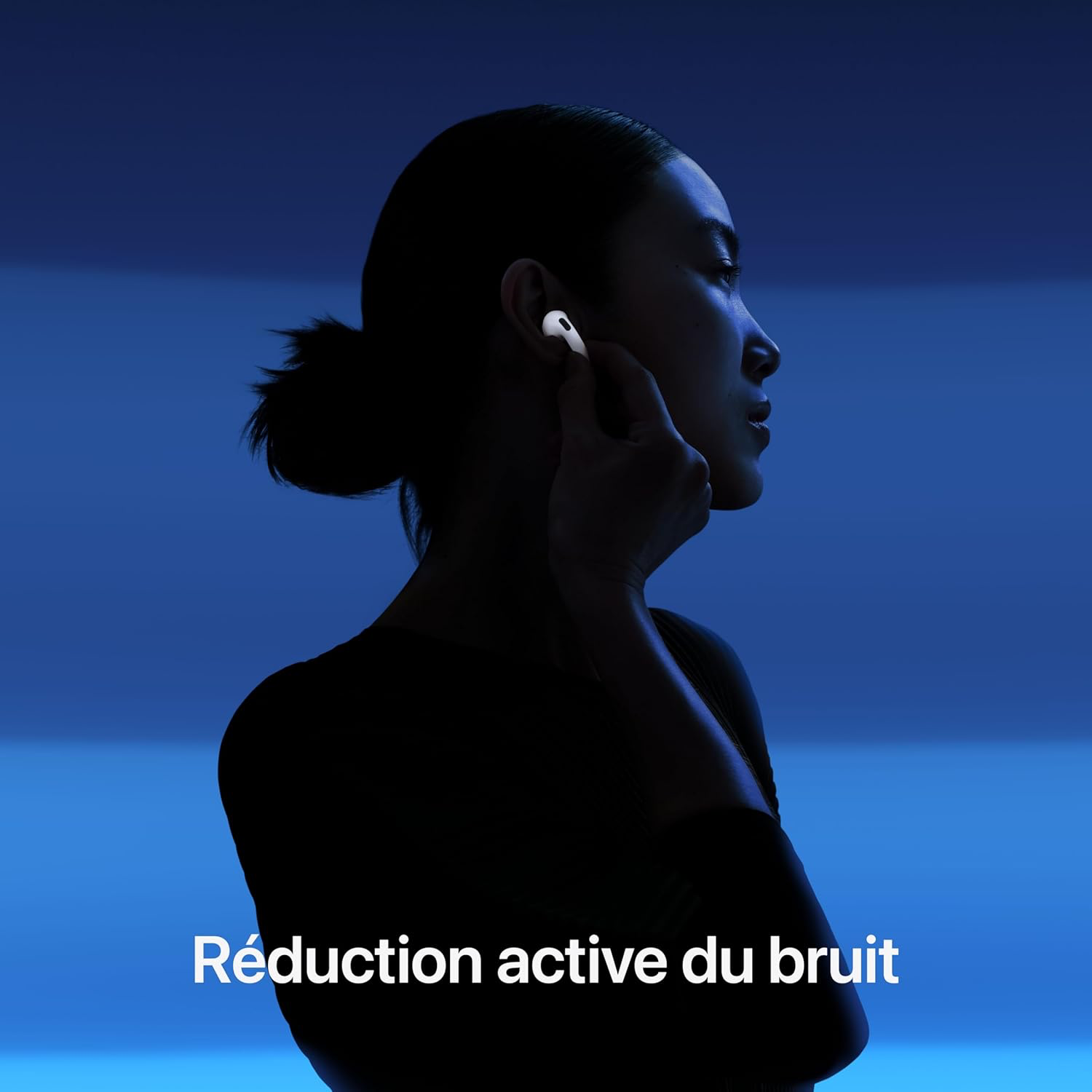 Apple AirPods 4 Écouteurs sans Fil, écouteurs Bluetooth, avec Réduction Active du Bruit, Audio adaptatif
