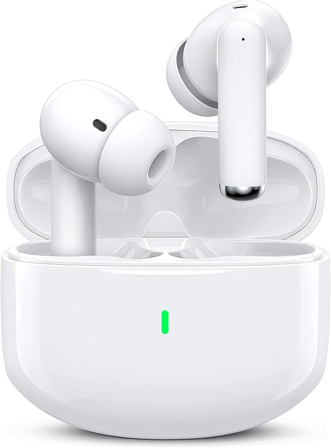 Ecouteurs Bluetooth sans Fil, Oreillette Bluetooth 5.3 Ecouteurs avec 4 ENC Réduction Mic