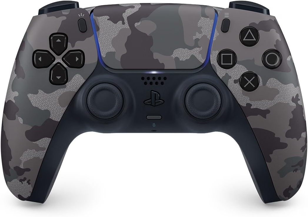 Playstation Sony, Manette 5 Officielle DualSense, Sans Fil, Compatible PS5/PC, Couleur : Camouflage