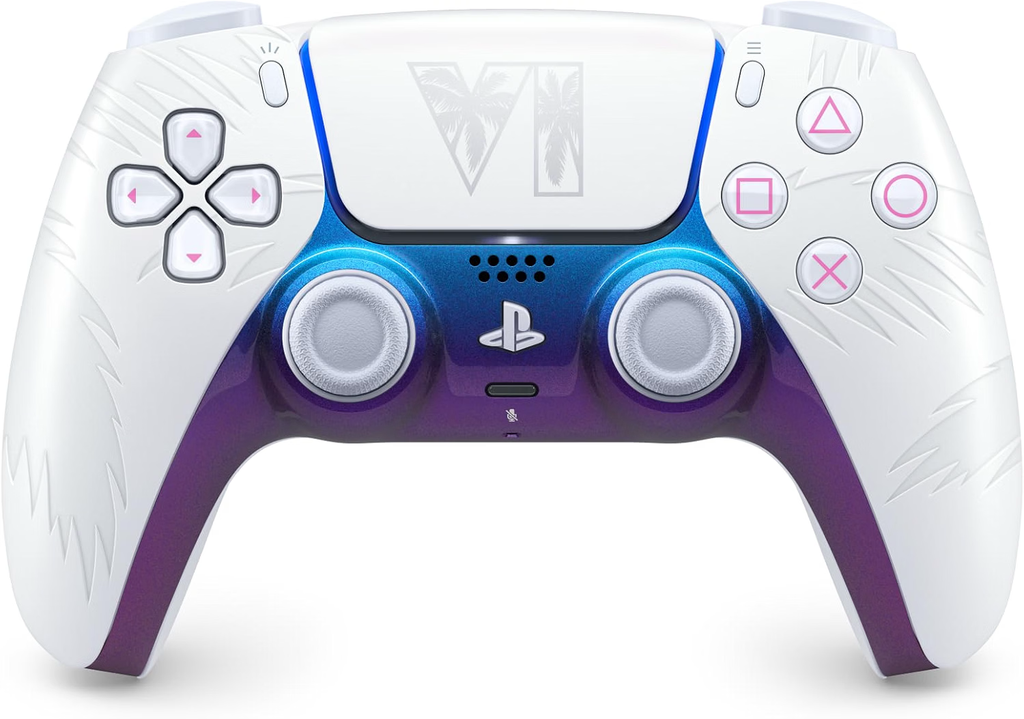 Manette sans fil DualSense – Edition Limitée Grand Theft Auto VI - Blanche