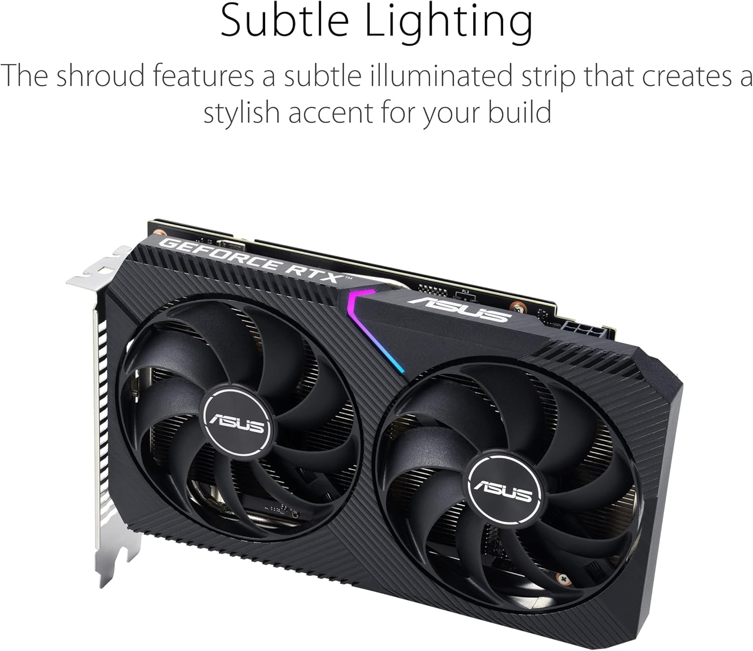 ASUS PHOENIX NVIDIA GeForce RTX 3050 V2 OC Edition – Carte graphique (8GB GDDR6)