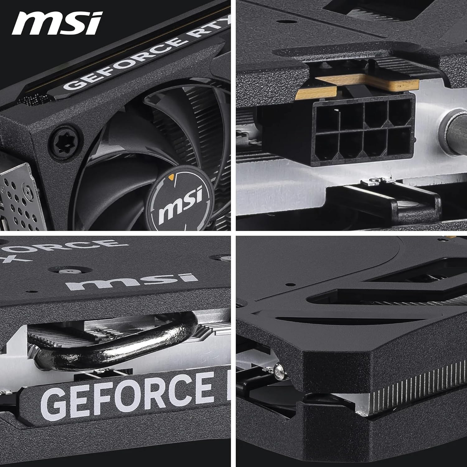 MSI NVIDIA GeForce RTX 5050 8G Shadow 2X OC Carte Graphique - 8 Go GDDR7