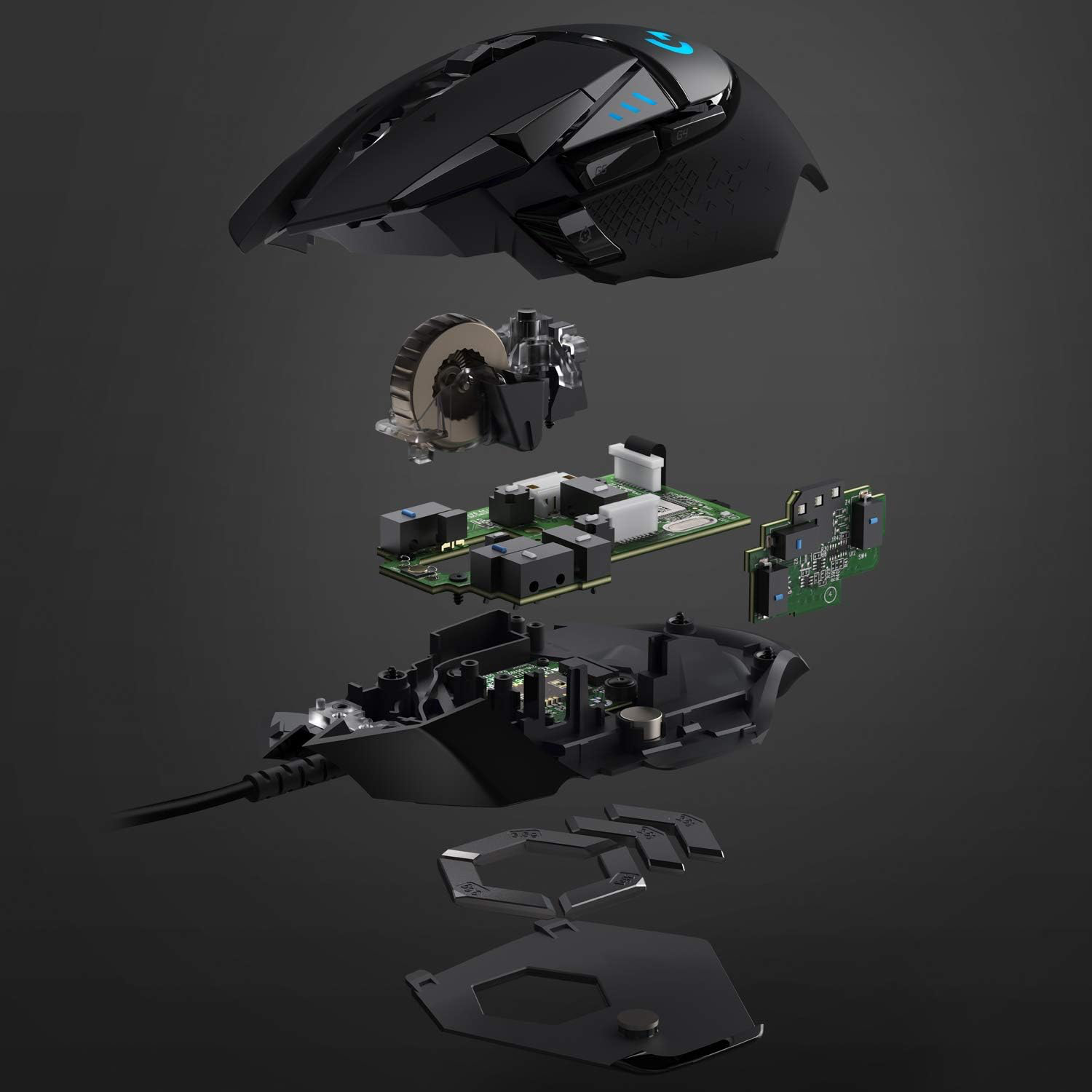 Logitech G G502 HERO Souris Gamer Filaire Haute Performance