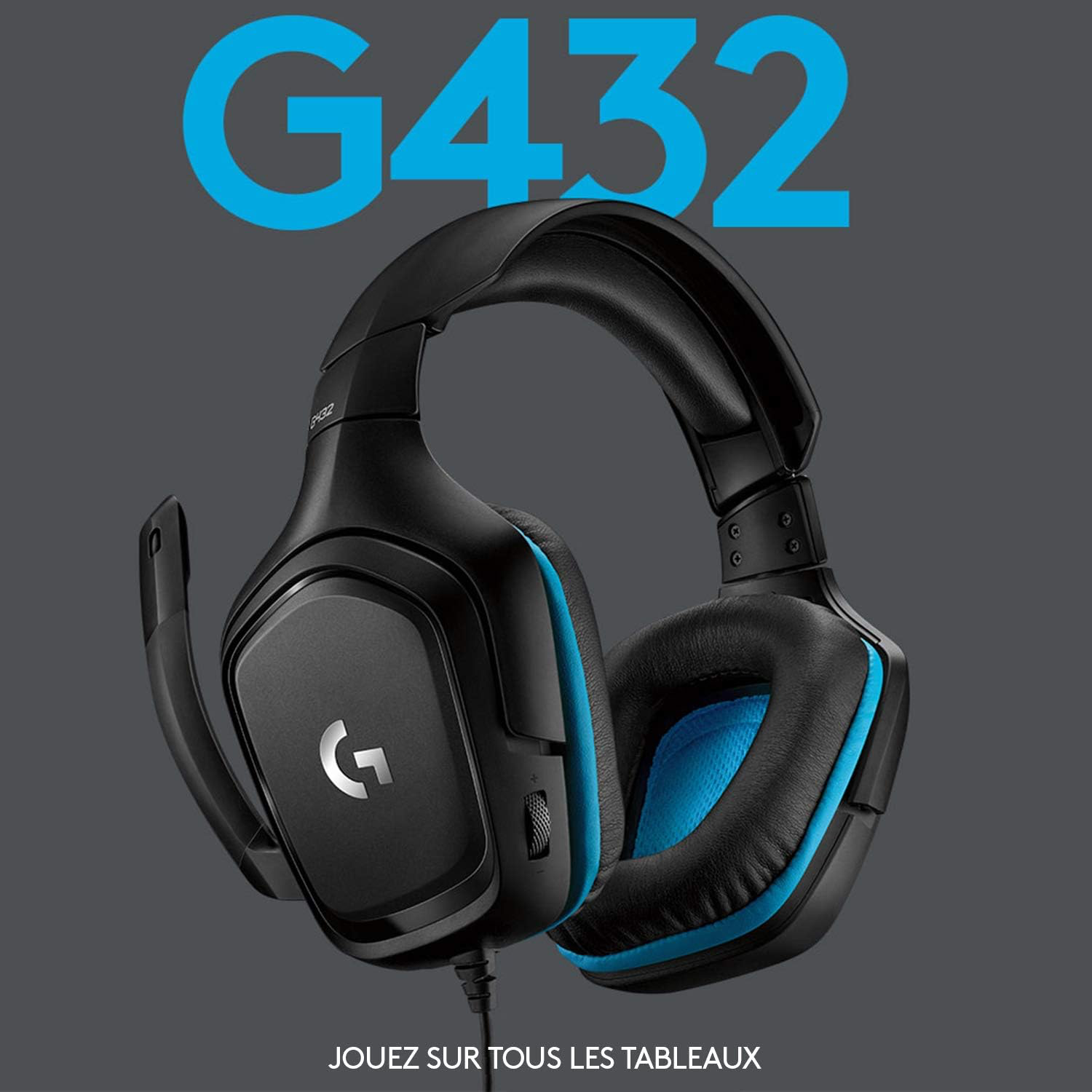 Logitech G432 Casque Gamer Filaire