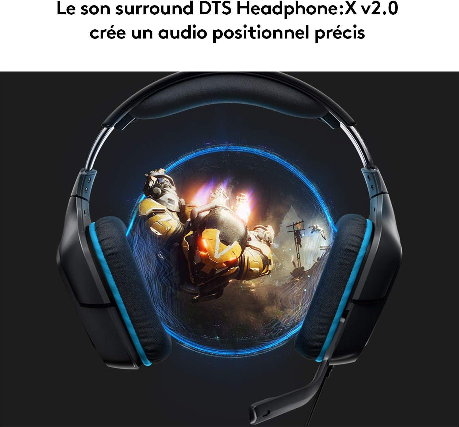 Logitech G432 Casque Gamer Filaire