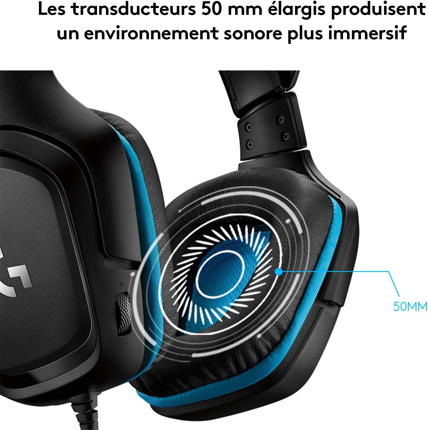 Logitech G432 Casque Gamer Filaire