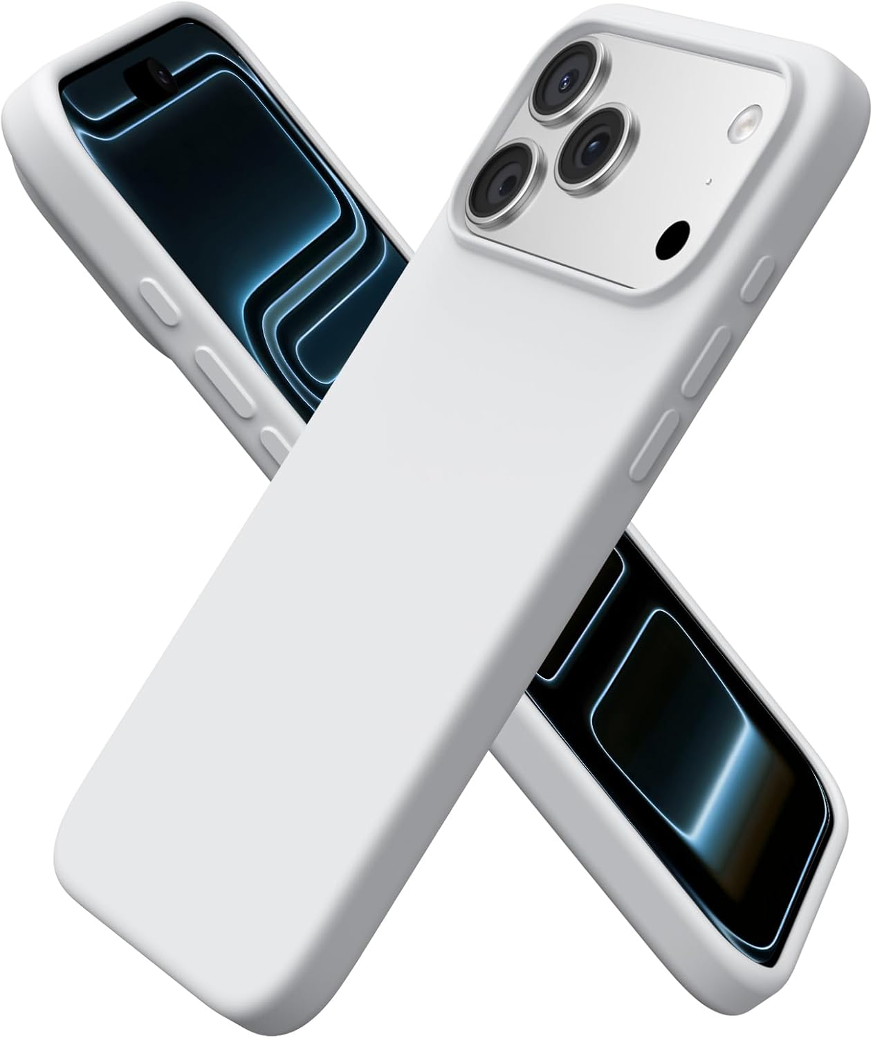 ORNARTO Coque pour iPhone 17 Pro Max - Silicone