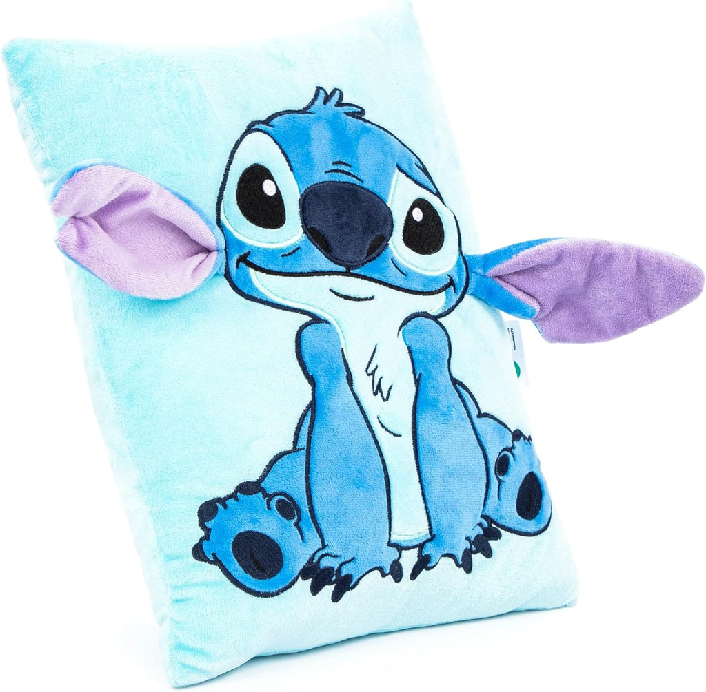 Disney Lilo & Stitch Coussin Câlin – Coussin en Peluche 3D Super Doux