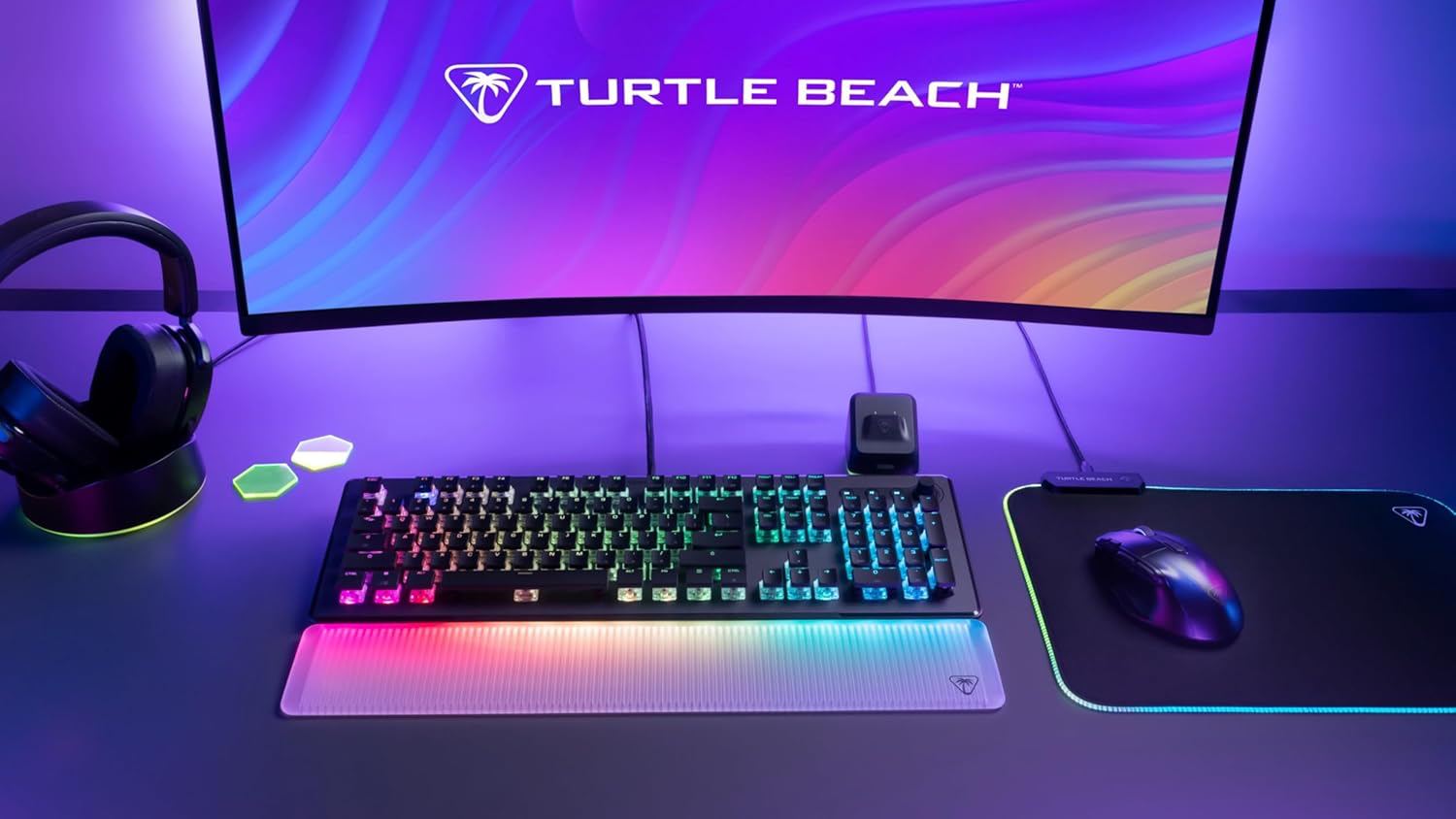 Turtle Beach Vulcan II Max - Clavier de Jeu Optique et Mécanique pour PC