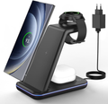 Station de Charge pour Samsung, 3 en 1 Chargeur Induction para Samsung