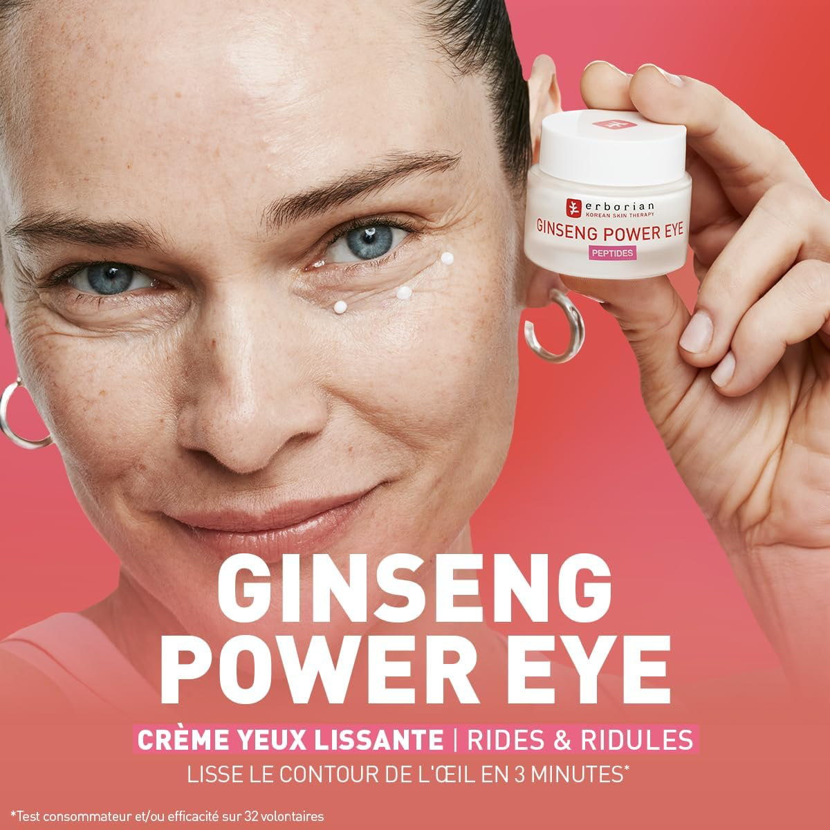 Erborian - Ginseng Power Eye - Crème Contour des Yeux Lissante Anti-Âge
