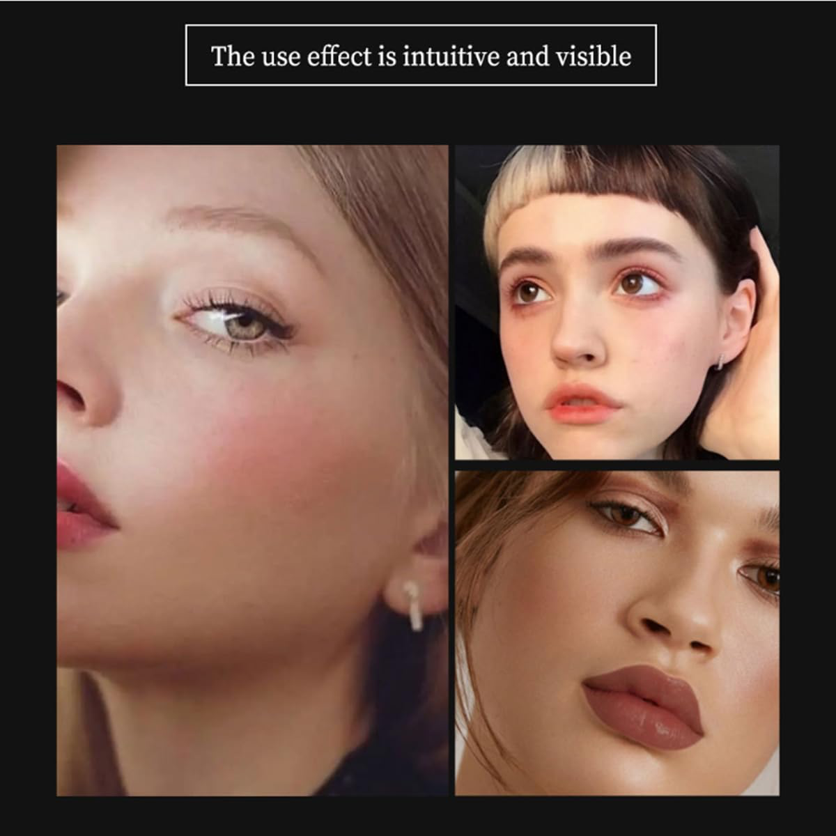 Palette de 12 couleurs d'anticernes et de fards à joues, longue tenue, résistante aux bavures