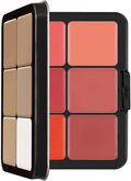 Palette de 12 couleurs d'anticernes et de fards à joues, longue tenue, résistante aux bavures