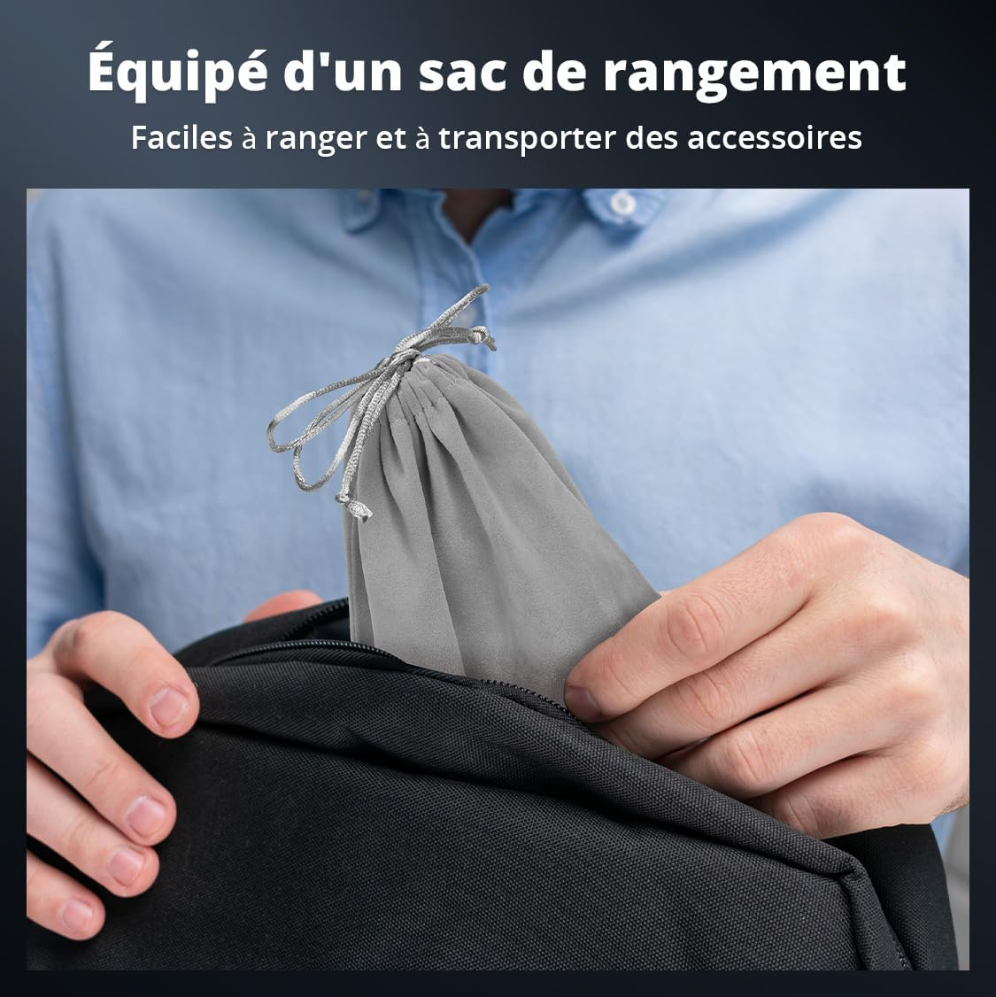 Gonfleur Pneus Voiture sans Fil Mini Compresseur à Air Portatif