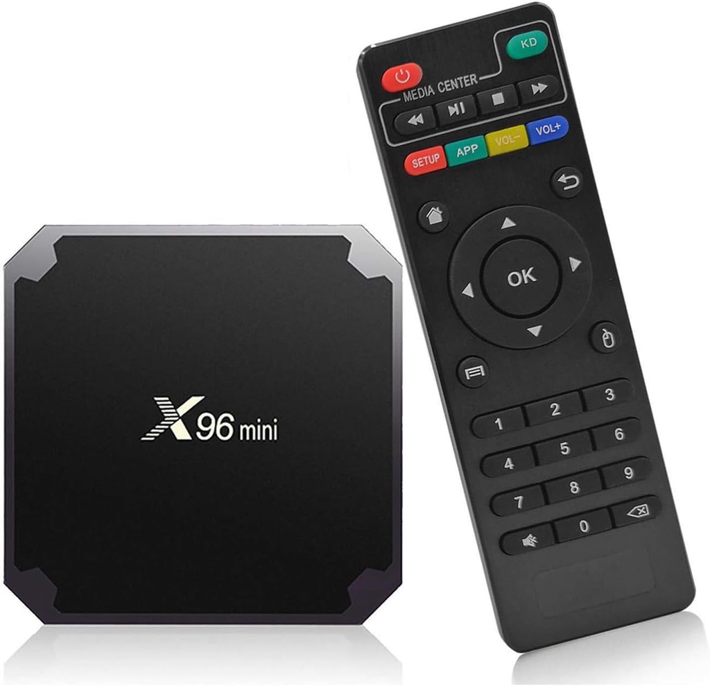 Box Android TV 4K X96 Mini Android TV Box 2Go/16Go Lecteur Multimédia de Diffusion en Continu Android 11