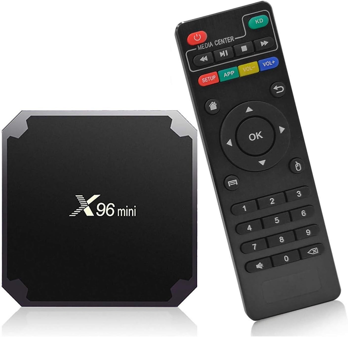 Box Android TV 4K X96 Mini Android TV Box 2Go/16Go Lecteur Multimédia de Diffusion en Continu Android 11
