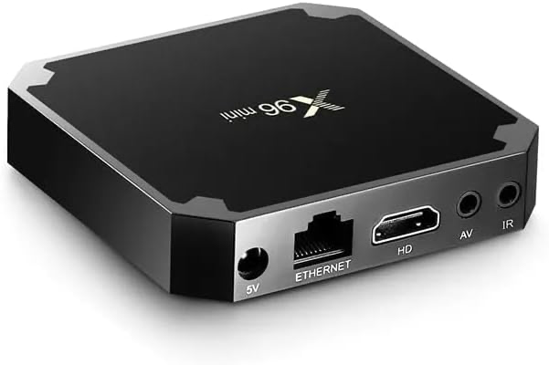 Box Android TV 4K X96 Mini Android TV Box 2Go/16Go Lecteur Multimédia de Diffusion en Continu Android 11