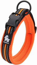 Collier de Chien Réfléchissant Réglable Nylon Solide Confort rembourré Colliers