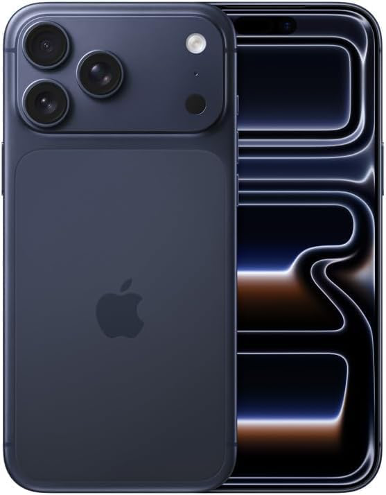 Apple iPhone 17 Pro Max, 256GB, SIM Global, Bleu Profond- Débloqué (Reconditionné)