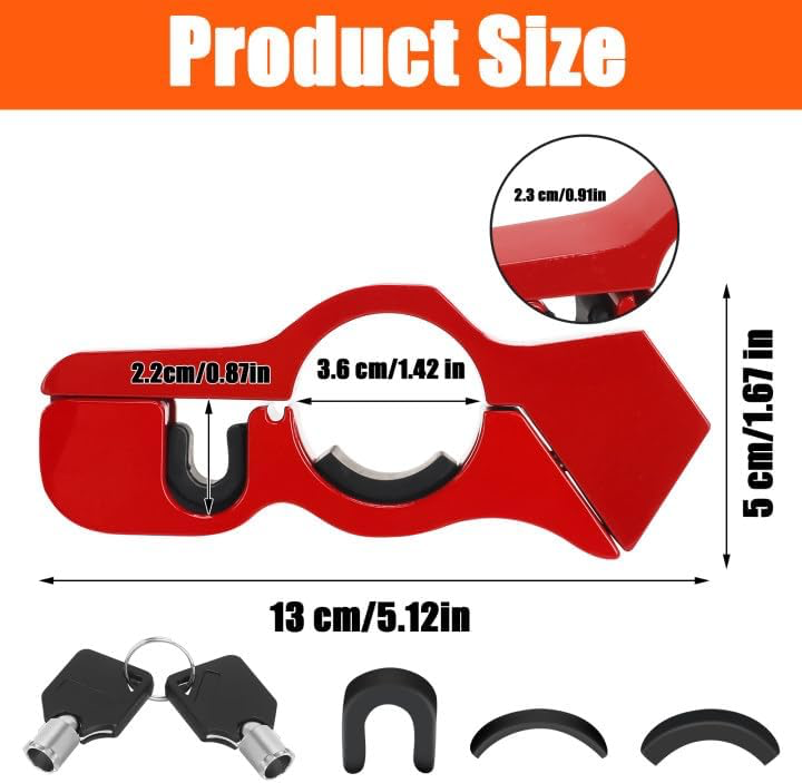 ntivol de Moto Universel, Verrouillage de Disque de Frein RéGlable