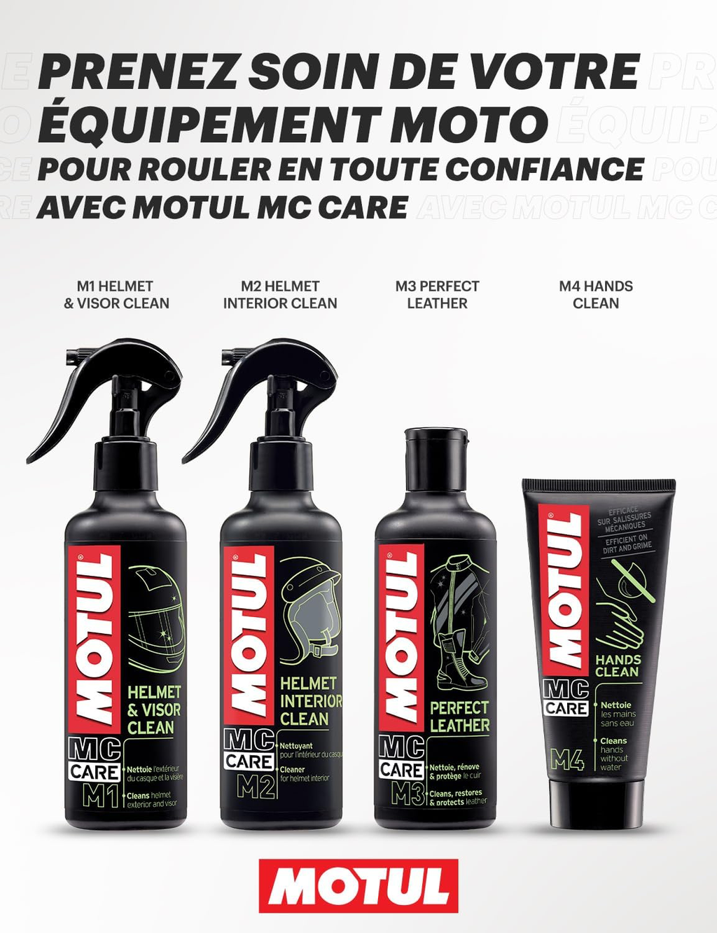 Motul - Spray Nettoyant Intérieur Casque Moto