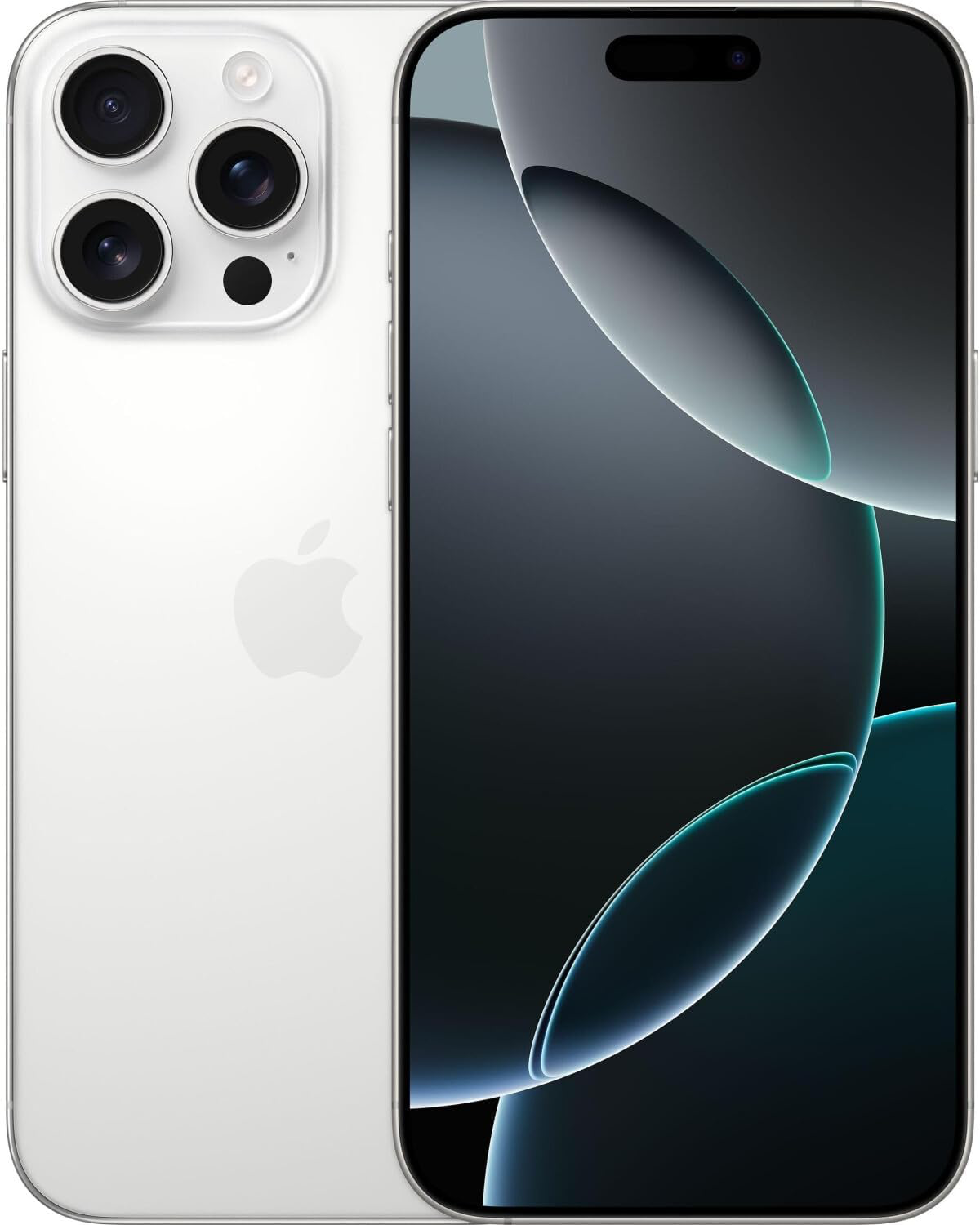 Apple iPhone 16 Pro Max, 256GB, Titane blanc (Reconditionné)