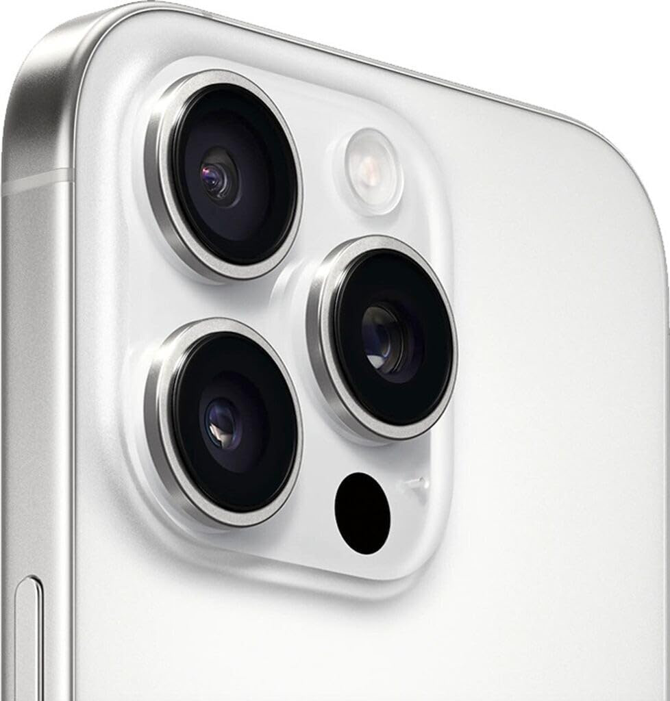 Apple iPhone 16 Pro Max, 256GB, Titane blanc (Reconditionné)