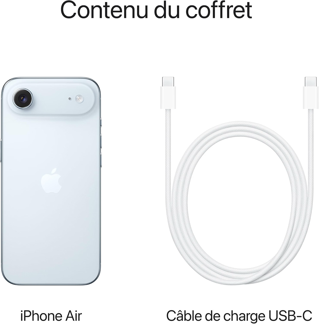 Apple iPhone Air 256 Go : Le Plus Fin des iPhones