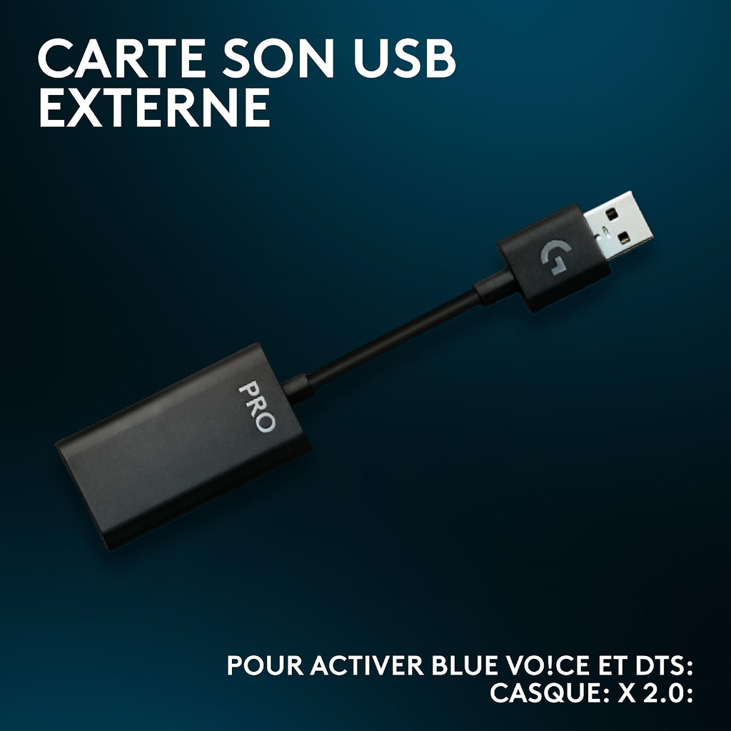 Logitech G Pro X SE Casque gaming filaire avec microphone