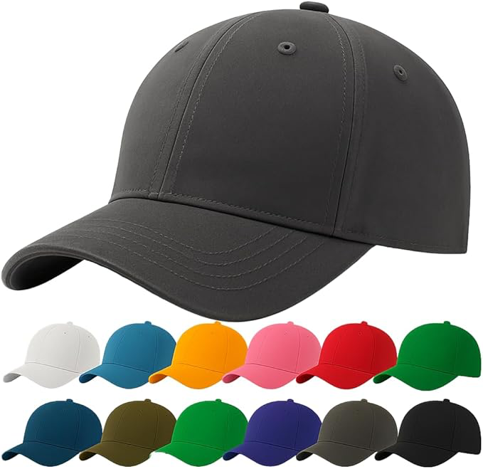 Casquette Baseball Snapback Hip Pop Couleur Unie Ajustable 6 Panneaux Taille Unique Golf Hat Motorcycle Trucker Cap - Homme Femme