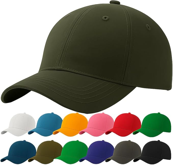 Casquette Baseball Snapback Hip Pop Couleur Unie Ajustable 6 Panneaux Taille Unique Golf Hat Motorcycle Trucker Cap - Homme Femme